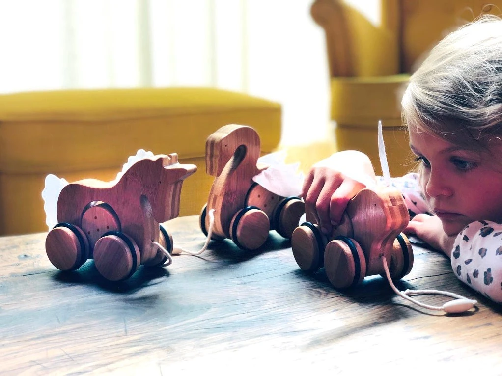 Kinderfeets Bambus Ziehtier Kaninchen 4 Kinderfeets Bambus Ziehtier Kaninchen – Bild 4