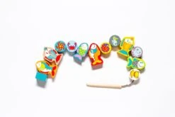 Cubika Holzfädelspiel - Fröhlicher Fische -Trixie Verkäufe 13647 16