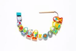 Cubika Holzfädelspiel - Fröhlicher Fische -Trixie Verkäufe 13647 5