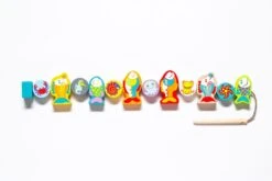 Cubika Holzfädelspiel - Fröhlicher Fische -Trixie Verkäufe 13647 6