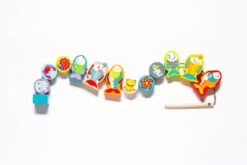 Cubika Holzfädelspiel - Fröhlicher Fische -Trixie Verkäufe 13647 9