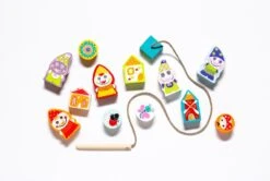 Cubika Holzfädelspiel - Glückliche Zwerge -Trixie Verkäufe 13654 10