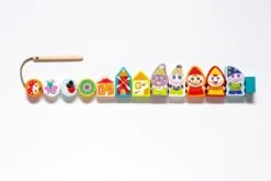 Cubika Holzfädelspiel - Glückliche Zwerge -Trixie Verkäufe 13654 2