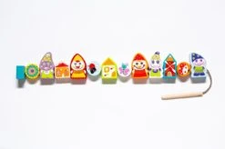 Cubika Holzfädelspiel - Glückliche Zwerge -Trixie Verkäufe 13654 3