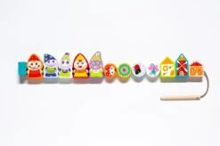 Cubika Holzfädelspiel - Glückliche Zwerge -Trixie Verkäufe 13654 4