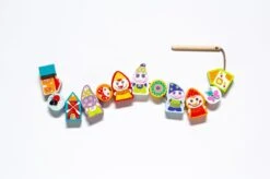 Cubika Holzfädelspiel - Glückliche Zwerge -Trixie Verkäufe 13654 5