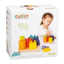 Cubika Sortierset Sechs Farben Aus Holz -Trixie Verkäufe 13814 1