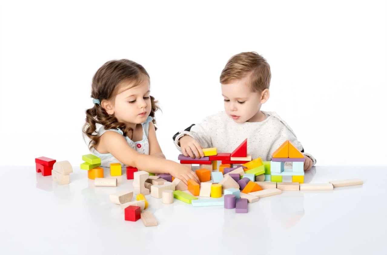 Cubika Holzblöcke - 80 Stück 6 Cubika Holzblöcke - 80 Stück – Bild 6