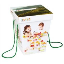 Cubika Holzblöcke - 80 Stück 9 Cubika Holzblöcke - 80 Stück -Trixie Verkäufe 13821