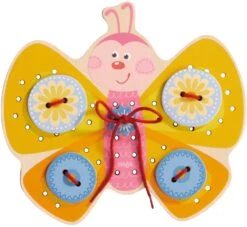 Haba Fädelspiel Schmetterling 11 Haba Fädelspiel Schmetterling -Trixie Verkäufe 4010168203379 6