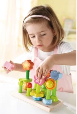 Haba Steckspiel Blumengarten 7 Haba Steckspiel Blumengarten -Trixie Verkäufe 4010168209180 4