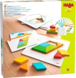 HABA - Kompositionsspiel Formen Variopinte, Mehrfarbig (305952) 14 HABA - Kompositionsspiel Formen Variopinte, Mehrfarbig (305952) -Trixie Verkäufe 4010168256122 3