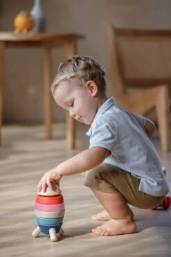 Plan Toys PlanToys Holzspielzeug Raketen-Orchard Stapeln -Trixie Verkäufe 5402