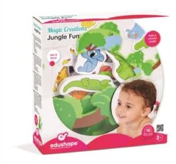 Edushape Magische Kreationen - Dschungel Spaß - 18 Stück -Trixie Verkäufe 547005 5