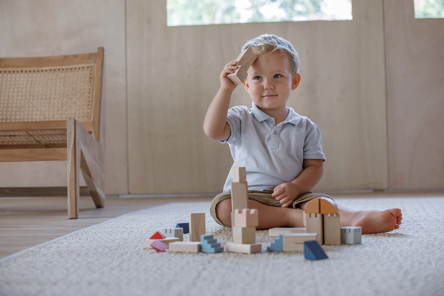 Plan Toys PlanToys Holzspielzeug Kreativ-Blöcke-Orchard 5 Plan Toys PlanToys Holzspielzeug Kreativ-Blöcke-Orchard – Bild 5