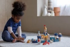 Plan Toys PlanToys Holzspielzeug Burg-Blöcke-Orchard -Trixie Verkäufe 5543 3