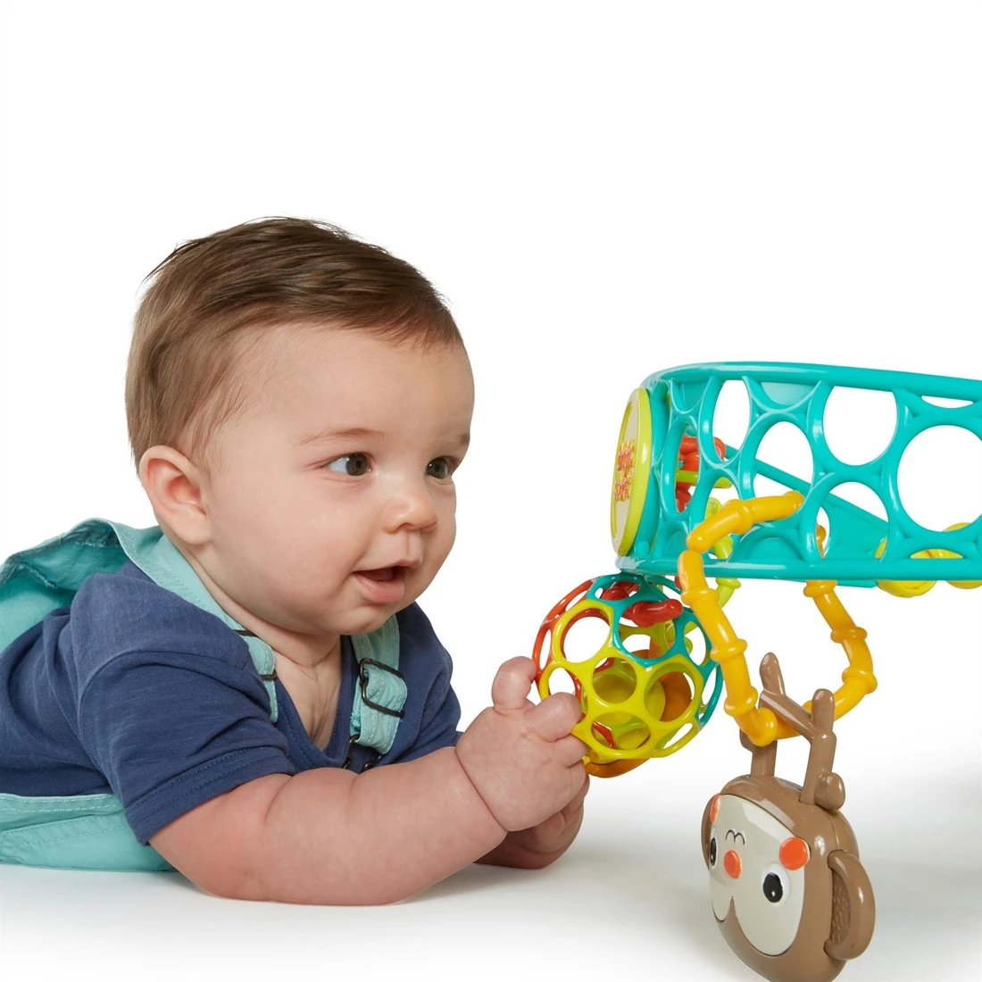 Bright Starts, Oball, Spielbogen Für Den Kinderwagen Aus Flexiblem, Festem Oball-Material Für Einfaches Greifen 5 Bright Starts, Oball, Spielbogen Für Den Kinderwagen Aus Flexiblem, Festem Oball-Material Für Einfaches Greifen – Bild 5