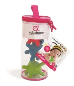 Edushape Gummyball Beißring - 3 Stück -Trixie Verkäufe 862021 4