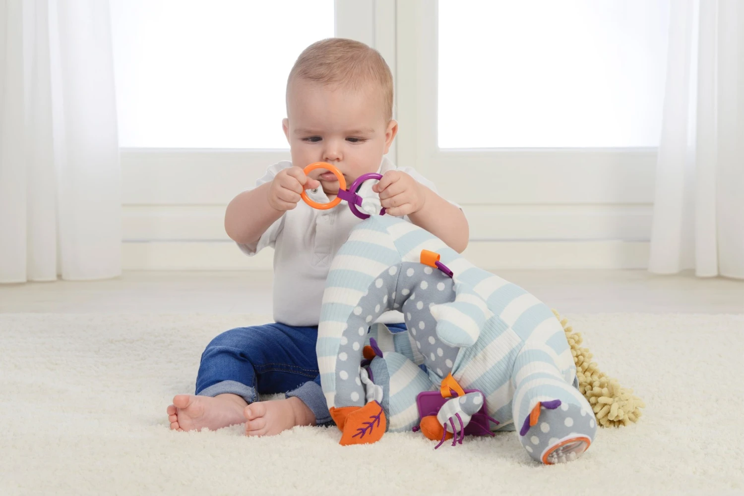 Dolce Primo Aktivitätsspielzeug Ameisenbär Anthony - 33 Cm 5 Dolce Primo Aktivitätsspielzeug Ameisenbär Anthony - 33 Cm – Bild 5