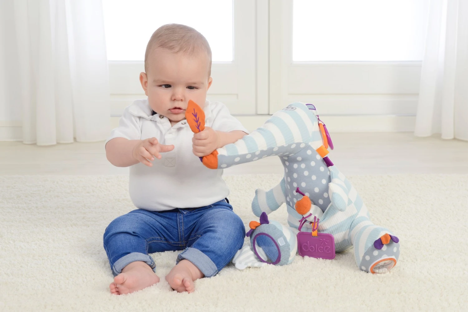 Dolce Primo Aktivitätsspielzeug Ameisenbär Anthony - 33 Cm 7 Dolce Primo Aktivitätsspielzeug Ameisenbär Anthony - 33 Cm – Bild 7