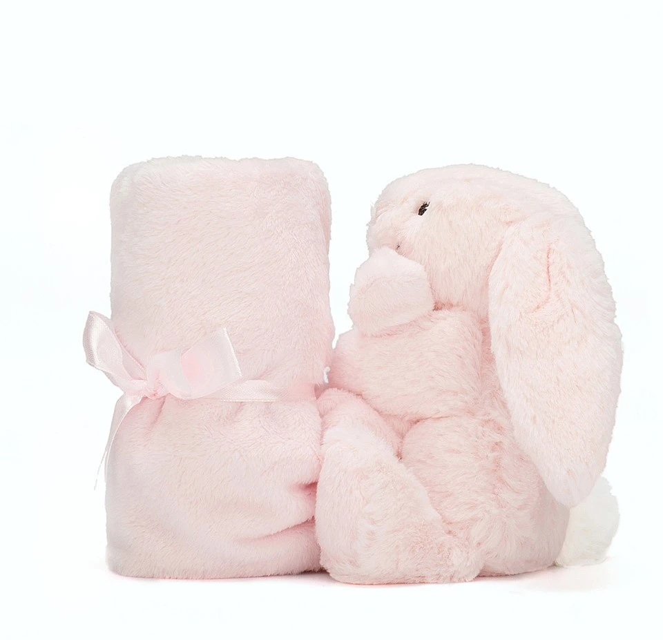 Jellycat Schnuffeltuch Bashful Hase Rosa - 33 Cm 5 Jellycat Schnuffeltuch Bashful Hase Rosa - 33 Cm – Bild 5