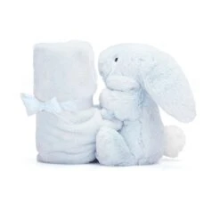 Jellycat Schnuffeltuch Bashful Hase Blau - 34cm -Trixie Verkäufe afbeelding 3 3