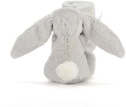 Jellycat Schnuffeltuch Bashful Hase Silber - 33 Cm -Trixie Verkäufe afbeelding 4 3