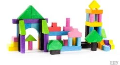 BAB Bauklotz-Set - 102 - Farbig -Trixie Verkäufe bab bauklotz set 102 farbig 2