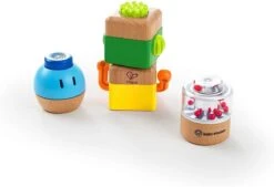 Baby Einstein By Hape E11886 - Vier Verrückte Bausteine, Mehrfarbig