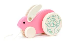 Bajo 25080M 25080P Ziehtier Häschen Big Rabbit, Farbe:Rosa