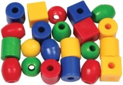 Bigjigs Kleine Schnürsenkelperlen 1440Stück