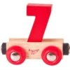 BigJigs Rail Name Number 7 , Zahlenwagen 7 3 BigJigs Rail Name Number 7 , Zahlenwagen 7 -Trixie Verkäufe bigjigs rail name number 7 zahlenwagen 7