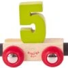 BigJigs Rail Name Nummer 5 , Nummer Wagon 5 -Trixie Verkäufe bigjigs rail name nummer 5 nummer wagon 5