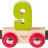 BigJigs Rail Name Nummer 9 / Nummer Wagon 9 -Trixie Verkäufe bigjigs rail name nummer 9 nummer wagon 9