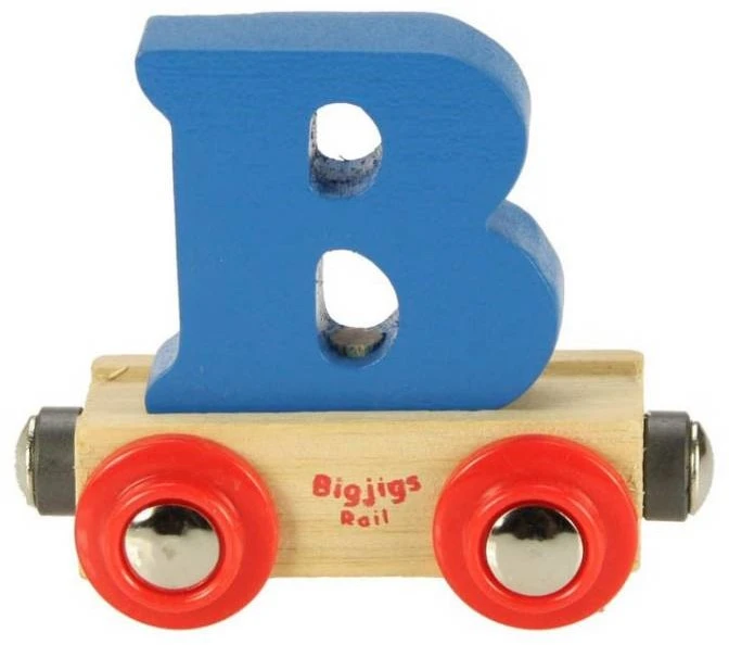Bigjigs Rail Rail Buchstabenzug B (Der Lieferumfang Umfasst Nur EIN Stück) 1 Bigjigs Rail Rail Buchstabenzug B (Der Lieferumfang Umfasst Nur EIN Stück)