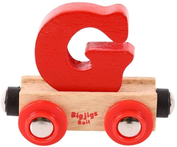 Bigjigs Rail Rail Buchstabenzug G (Der Lieferumfang Umfasst Nur EIN Stück) 2 Bigjigs Rail Rail Buchstabenzug G (Der Lieferumfang Umfasst Nur EIN Stück) – Bild 2