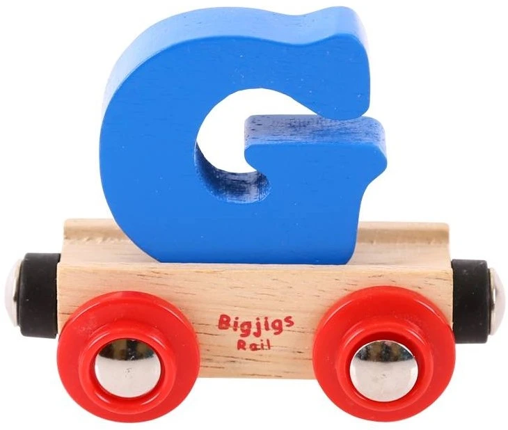Bigjigs Rail Rail Buchstabenzug G (Der Lieferumfang Umfasst Nur EIN Stück) 1 Bigjigs Rail Rail Buchstabenzug G (Der Lieferumfang Umfasst Nur EIN Stück)