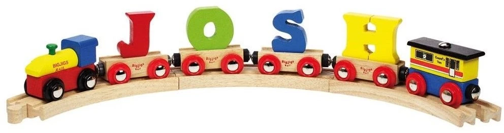 Bigjigs Rail Rail Buchstabenzug Lokomotive 2 Bigjigs Rail Rail Buchstabenzug Lokomotive – Bild 2