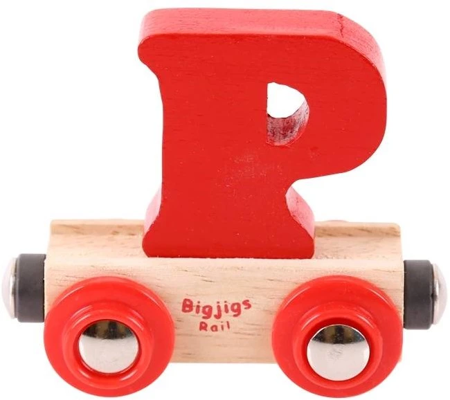 Bigjigs Rail Rail Buchstabenzug P (Der Lieferumfang Umfasst Nur EIN Stück) 1 Bigjigs Rail Rail Buchstabenzug P (Der Lieferumfang Umfasst Nur EIN Stück)