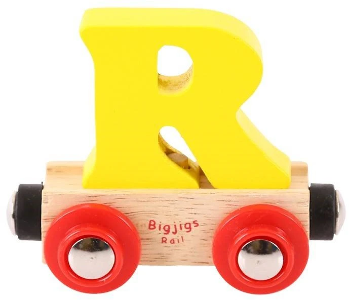 Bigjigs Rail Rail Buchstabenzug R (Der Lieferumfang Umfasst Nur EIN Stück) 2 Bigjigs Rail Rail Buchstabenzug R (Der Lieferumfang Umfasst Nur EIN Stück) – Bild 2