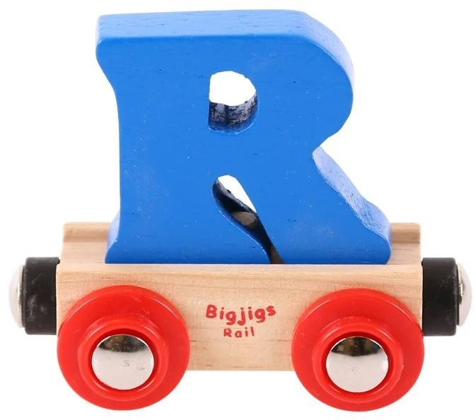 Bigjigs Rail Rail Buchstabenzug R (Der Lieferumfang Umfasst Nur EIN Stück) 1 Bigjigs Rail Rail Buchstabenzug R (Der Lieferumfang Umfasst Nur EIN Stück)