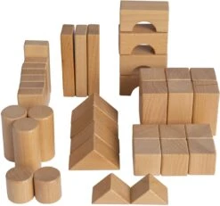 Van Dijk Toys Blokkenset - Naturel -Trixie Verkäufe blokkenset geordend