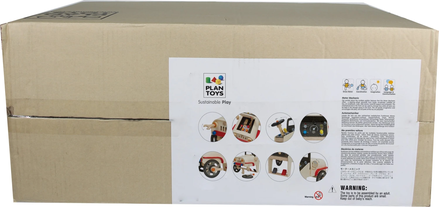 Plan Toys PlanToys Holzspielzeug Automechaniker 10 Plan Toys PlanToys Holzspielzeug Automechaniker – Bild 10