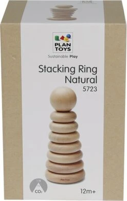 Plan Toys Stapelringe - Naturfarben 10 Plan Toys Stapelringe - Naturfarben -Trixie Verkäufe box 5723 stacking ring natural 1jpg