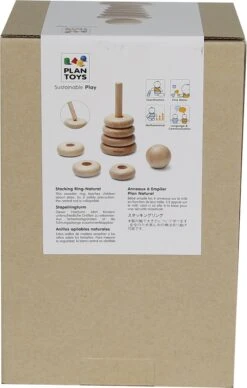 Plan Toys Stapelringe - Naturfarben 11 Plan Toys Stapelringe - Naturfarben -Trixie Verkäufe box 5723 stacking ring natural 2jpg
