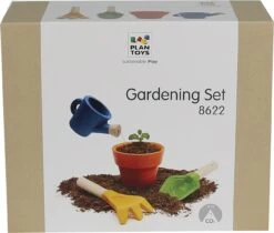 Plan Toys PlanToys Holzspielzeug Gartenbau-Set -Trixie Verkäufe box 8622 gardening set 1jpg