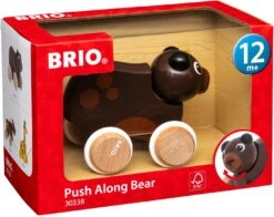 BRIO BRIO Lustiger Schiebe-Bär -Trixie Verkäufe brio brio lustiger schiebe baer 3