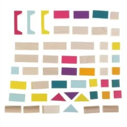 Cubika Holzblöcke Set - 50 Stück -Trixie Verkäufe cubika holzbloecke set 50 stueck 2