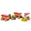 Cubika Holzzug Mit Drei Wagen