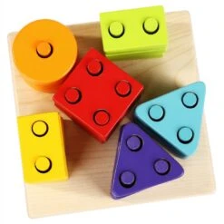 Cubika Sortierset Sechs Farben Aus Holz -Trixie Verkäufe cubika sortierset sechs farben aus holz 3